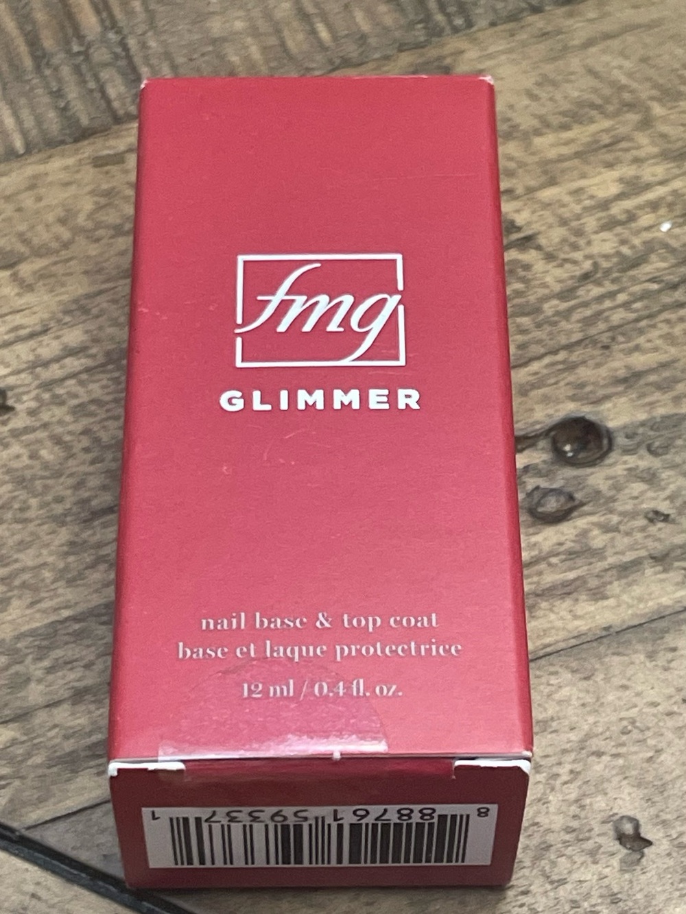 Avon FMG Glimmer Nail Base & Top Coat in a 12 ml bottle
